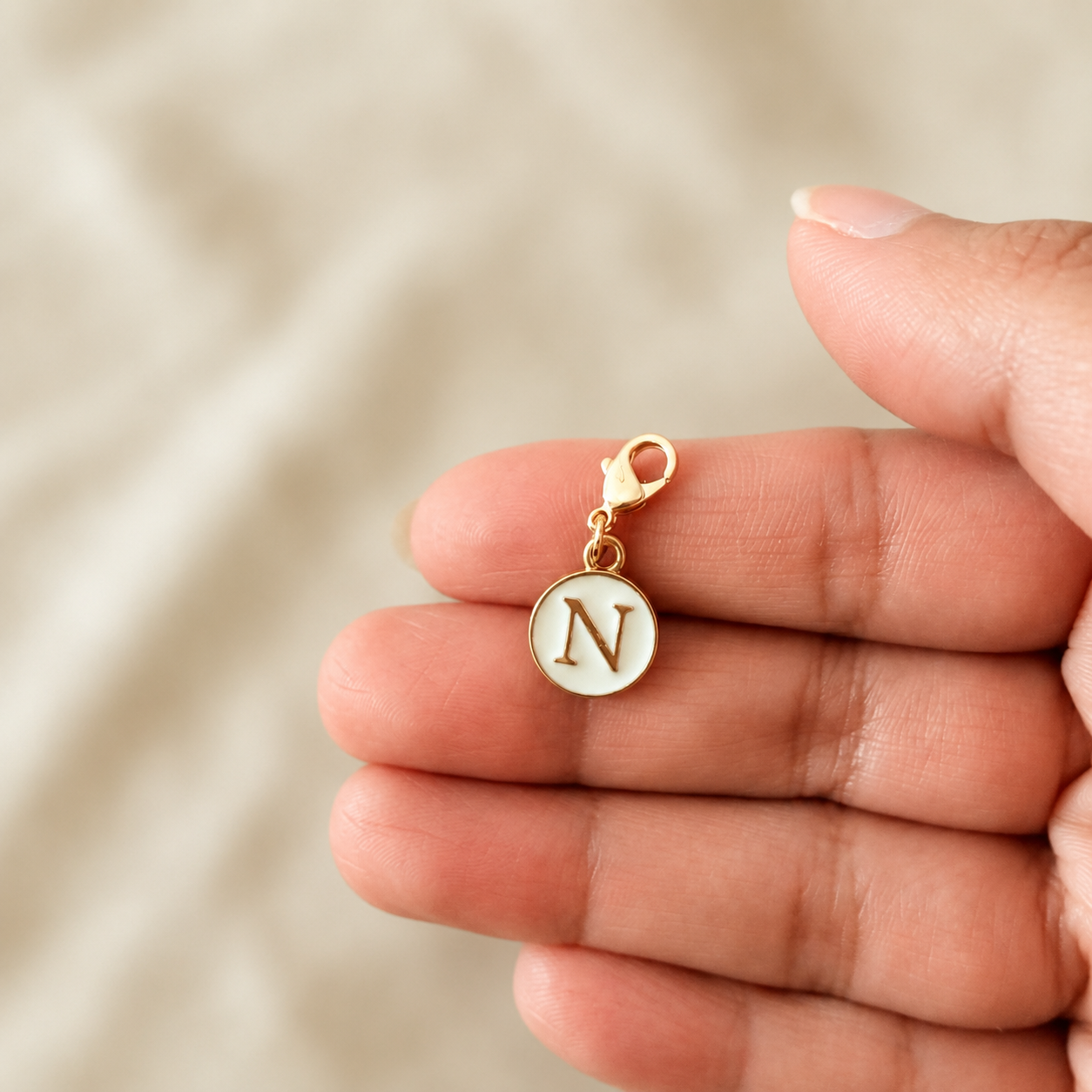 N Initial Charm - Candy Coat