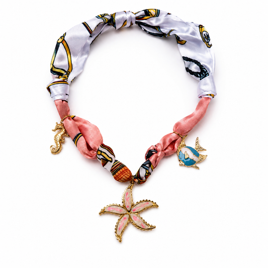 Coral Knot Necklace