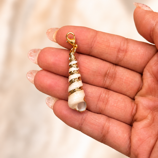 Spiral Shell Charm
