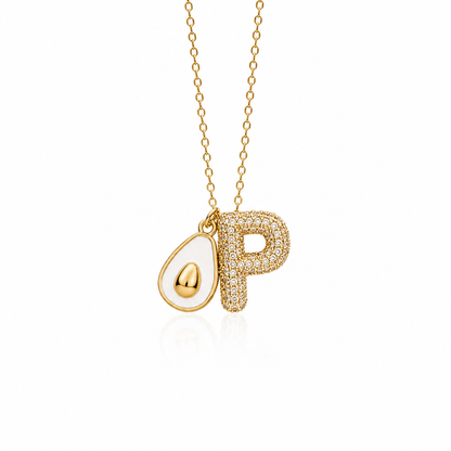 Name Drop - Bubble Duo Necklace