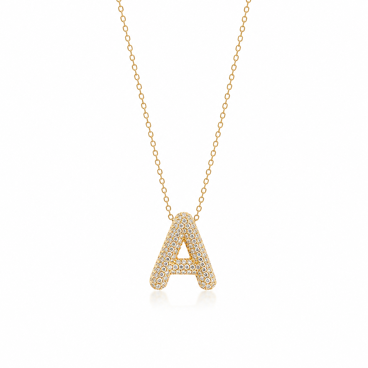 Name Drop - Bubble Necklace