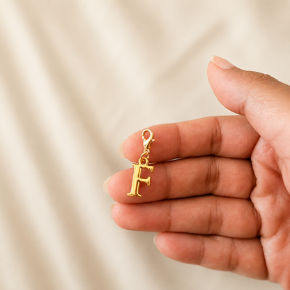 F Initial Charm - Gold Standard