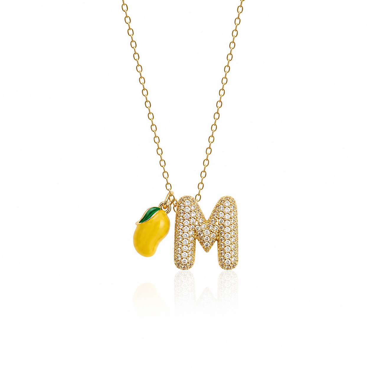 Name Drop - Bubble Duo Necklace