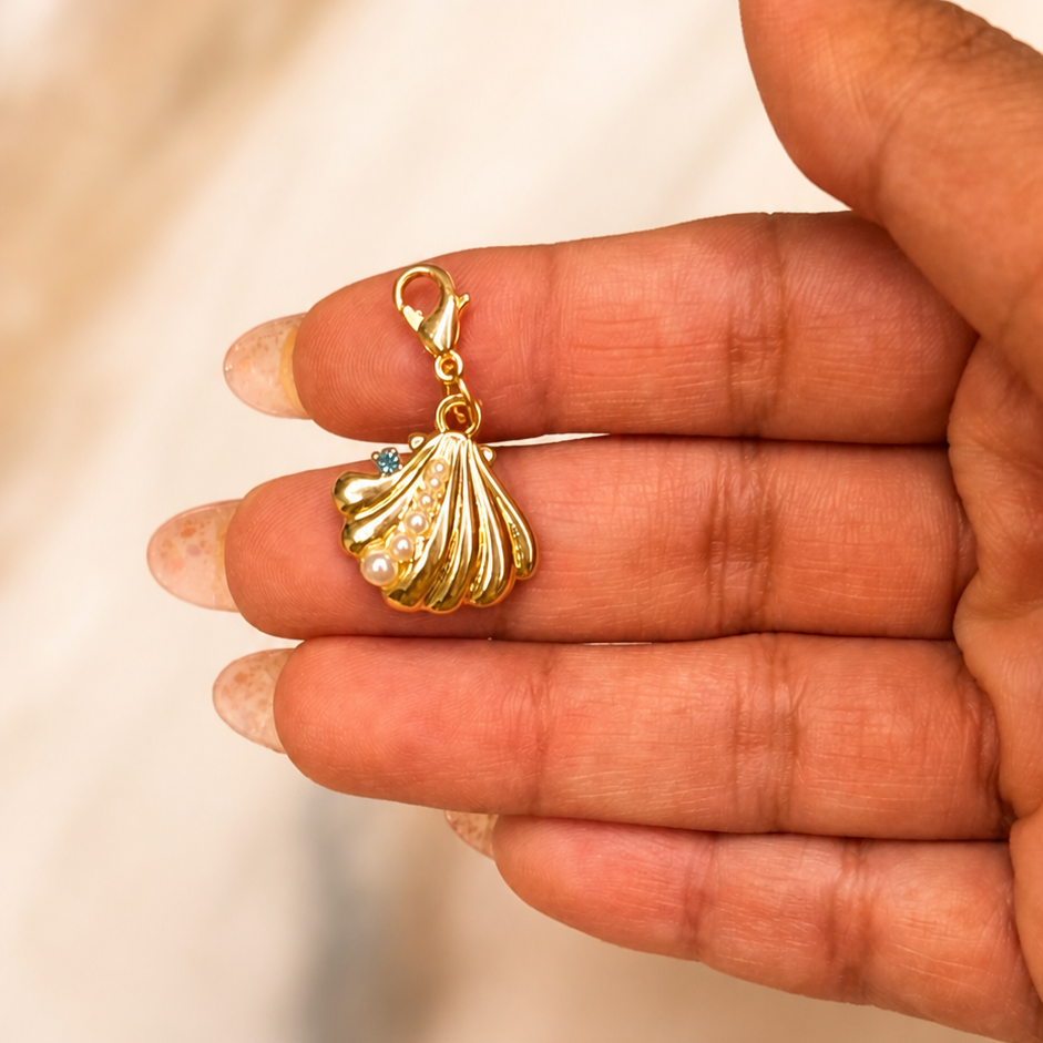 Pearl Nest Charm