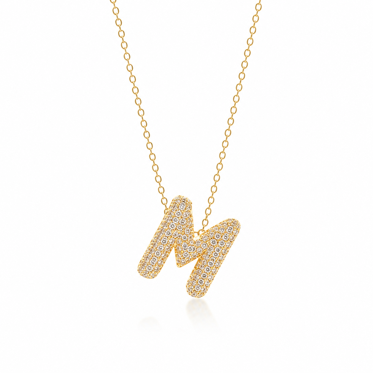 Name Drop - Bubble Necklace