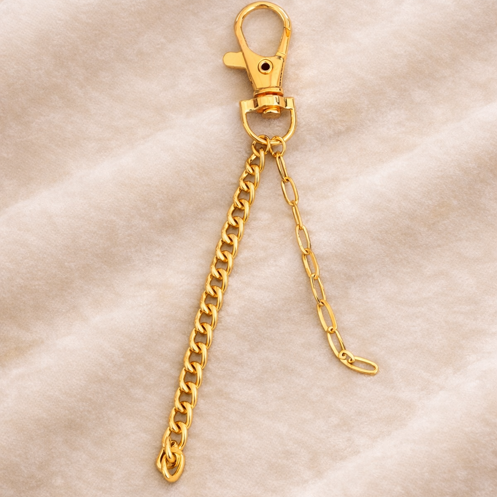 Side Drop Bag Charm Chain