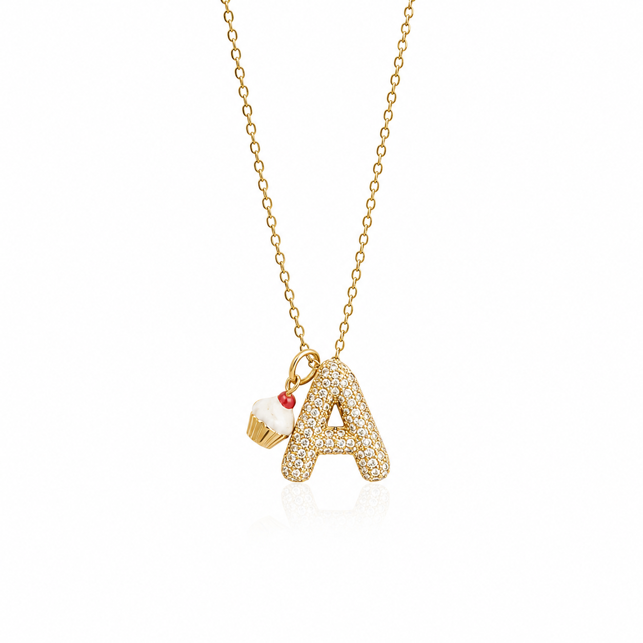 Name Drop - Bubble Duo Necklace
