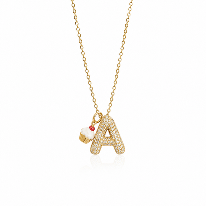 Name Drop - Bubble Duo Necklace