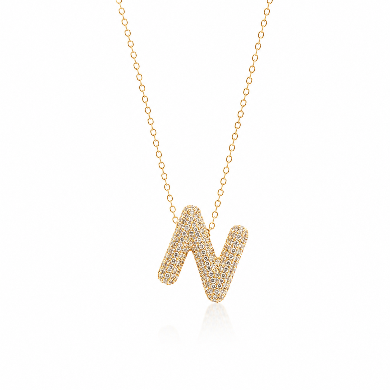 Name Drop - Bubble Necklace