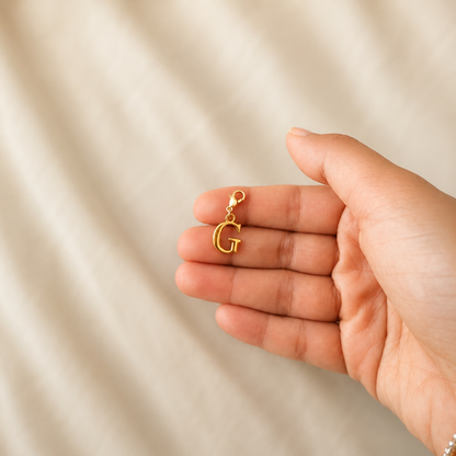 G Initial Charm - Gold Standard