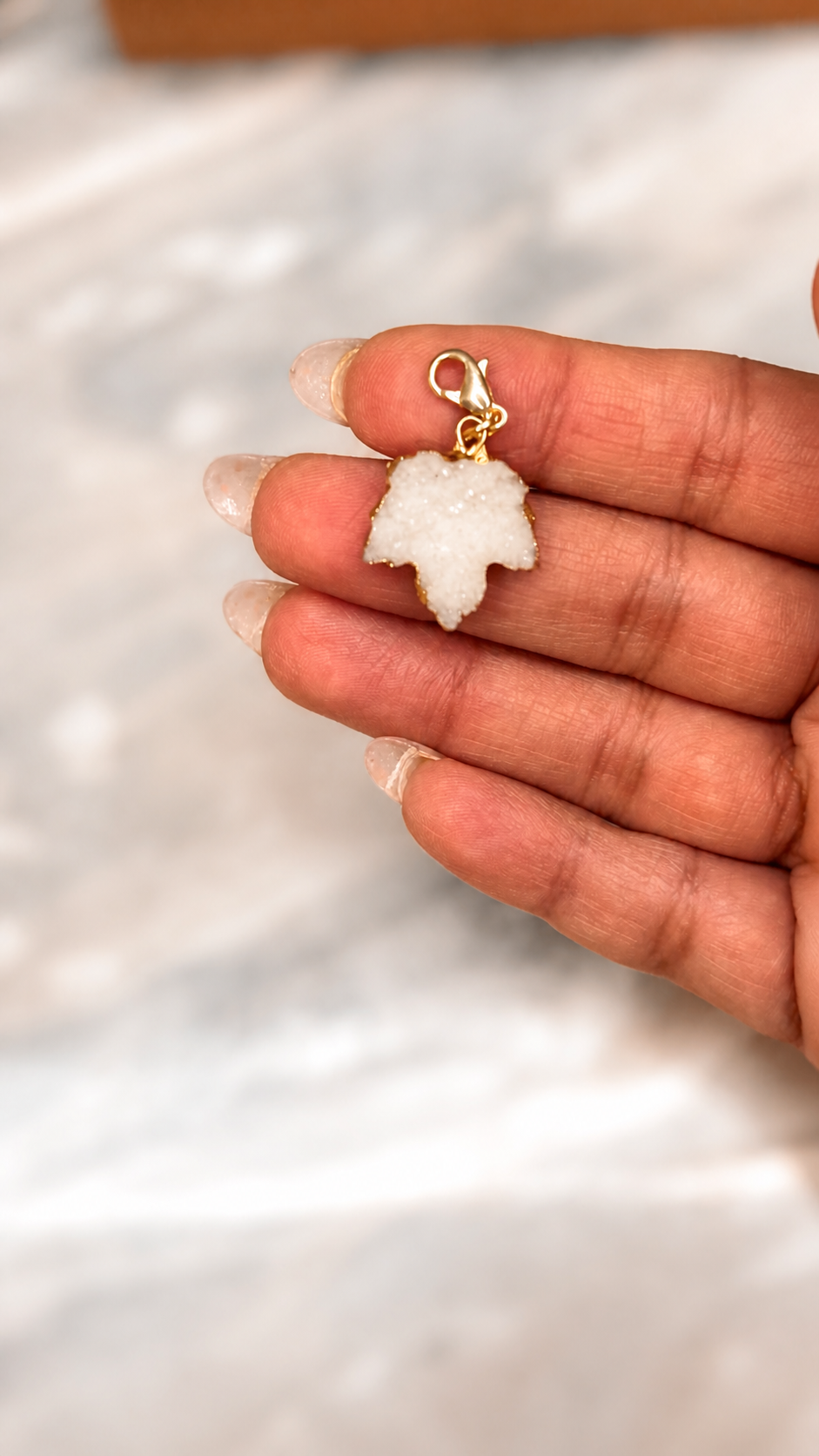 Raw Stone Charm