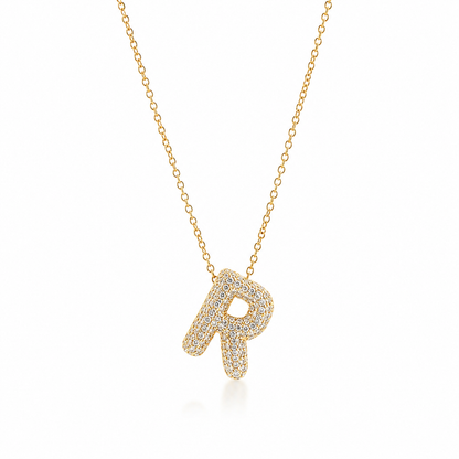 Name Drop - Bubble Necklace