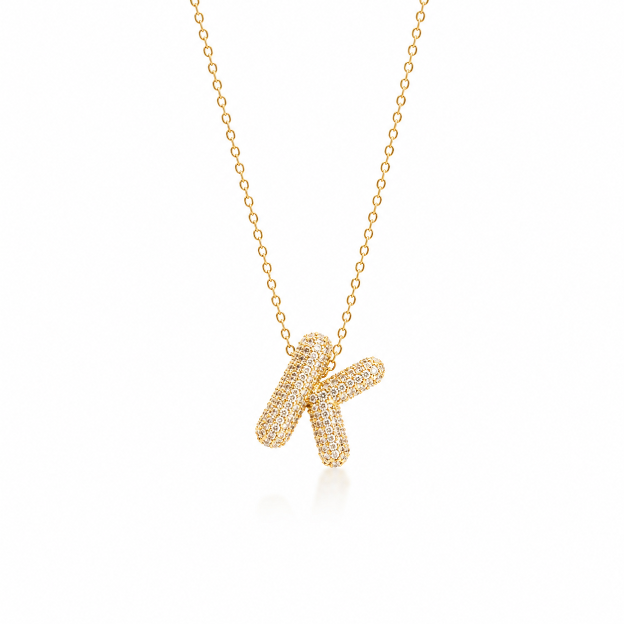 Name Drop - Bubble Necklace