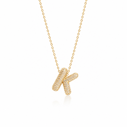 Name Drop - Bubble Necklace