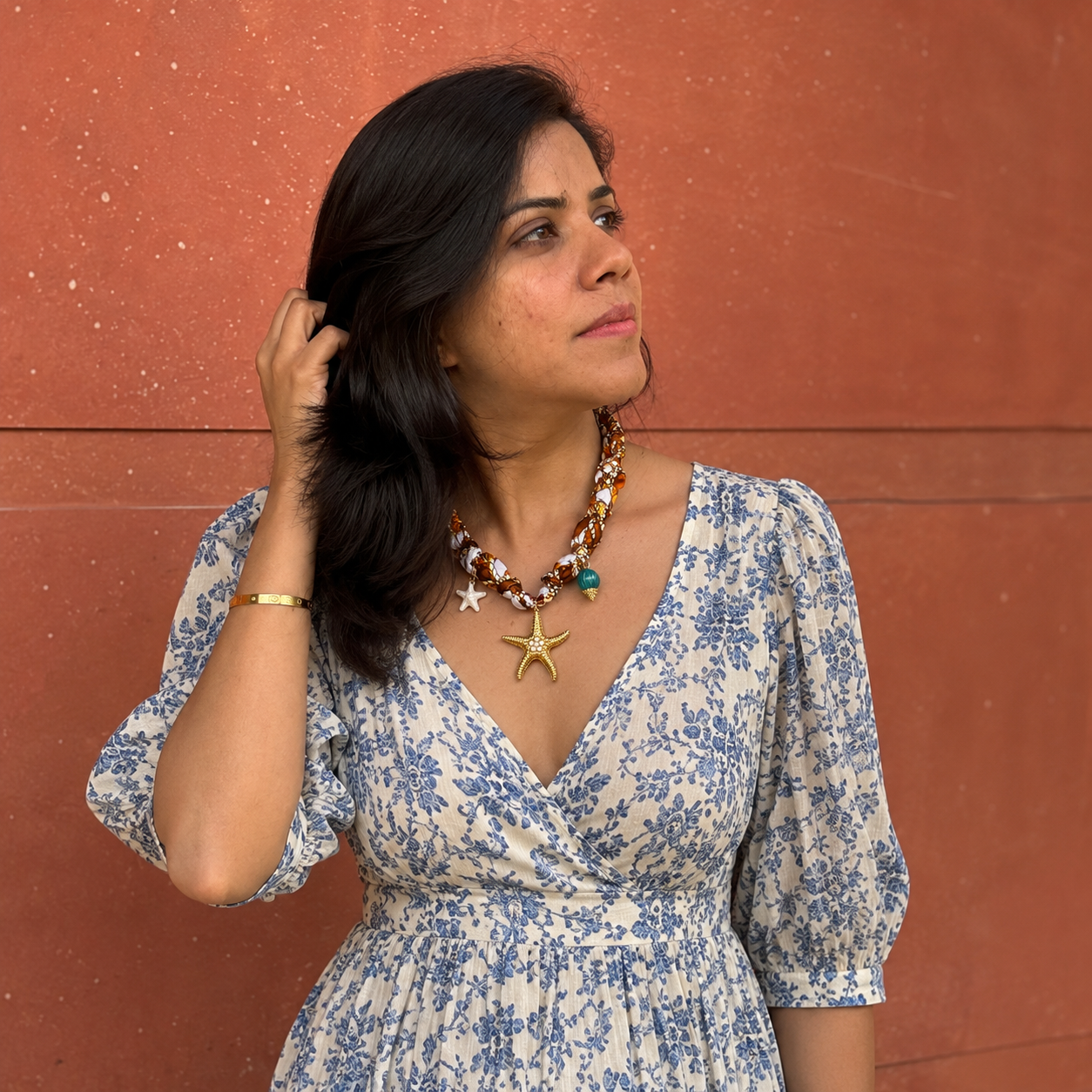 Golden Knot Necklace