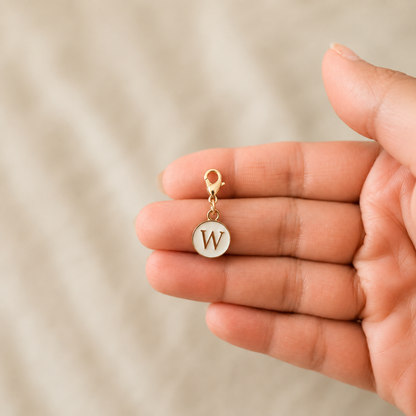 W Initial Charm - Candy Coat