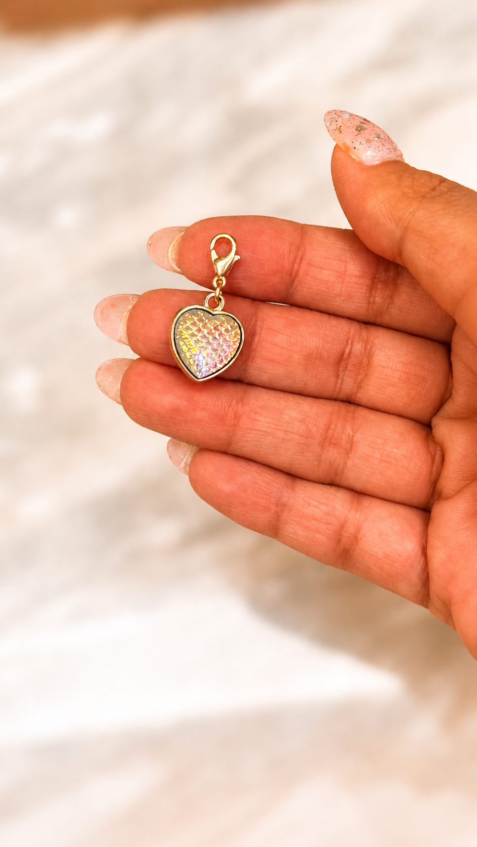 Mermaid Stone Charm