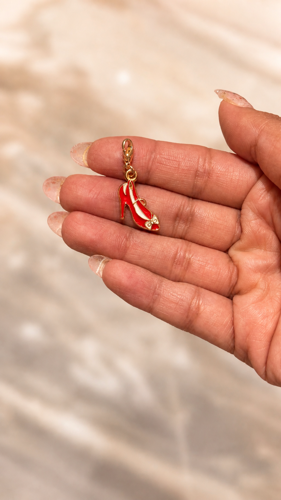 Runway heel Charm