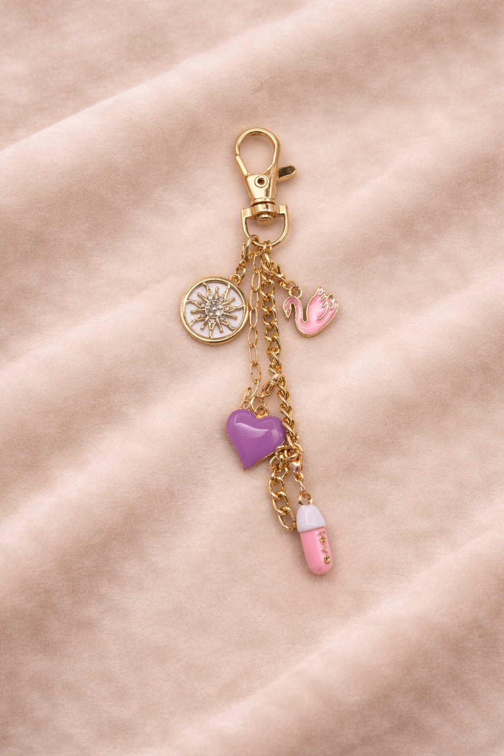 Side Drop Bag Charm Chain