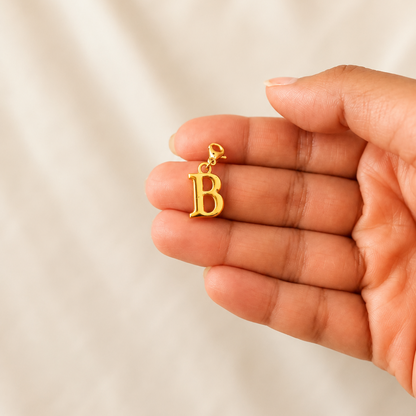 B Initial Charm - Gold Standard
