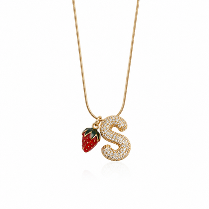 Name Drop - Bubble Duo Necklace