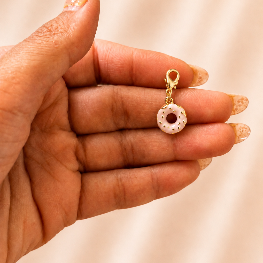 Donut Worry Charm