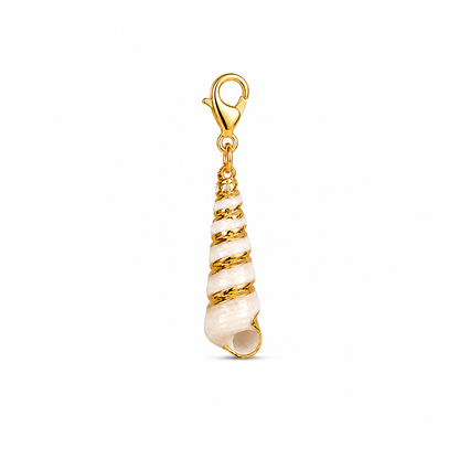 Spiral Shell Charm