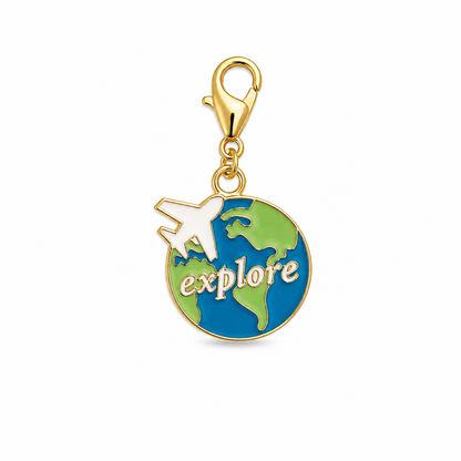 Globe Trotter Charm