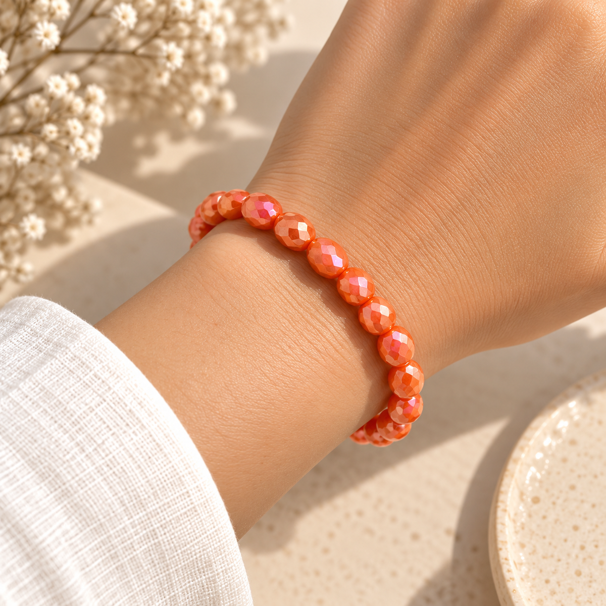 Sunset Coral Bracelet