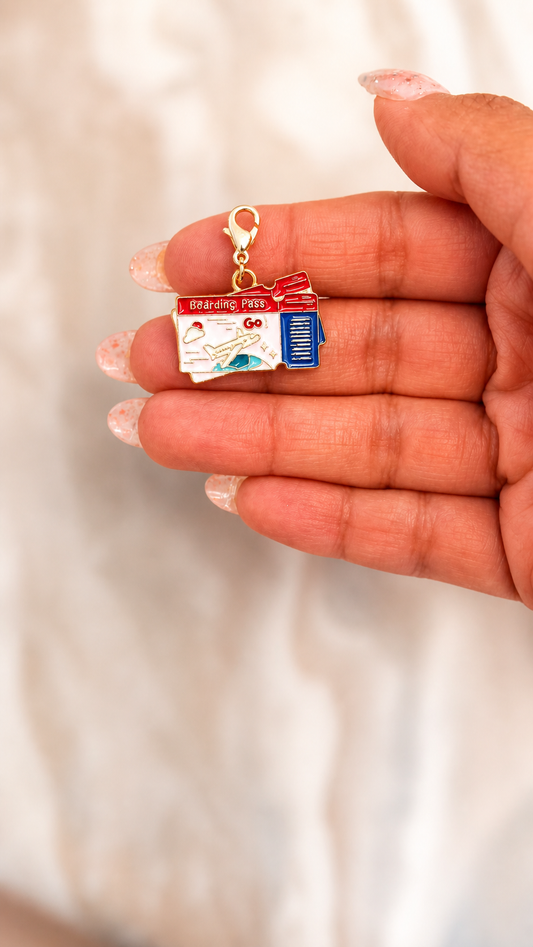 Boarding-Pass Charm