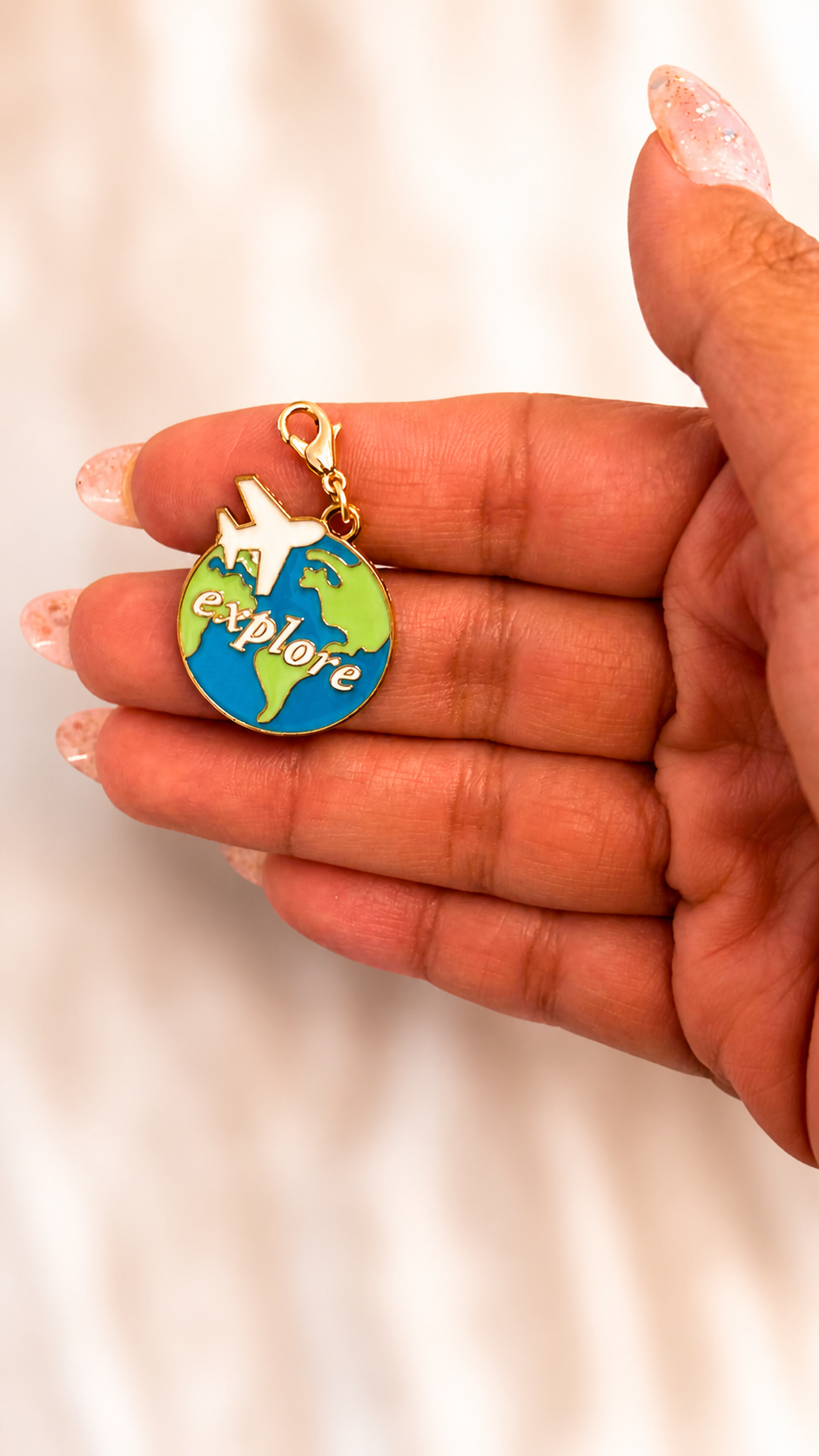 Globe Trotter Charm