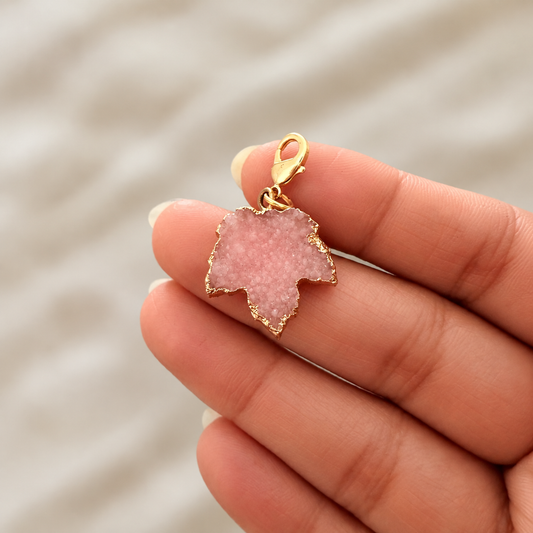 New Leaf Charm (Blush)