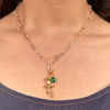 Gilded Rose Necklace