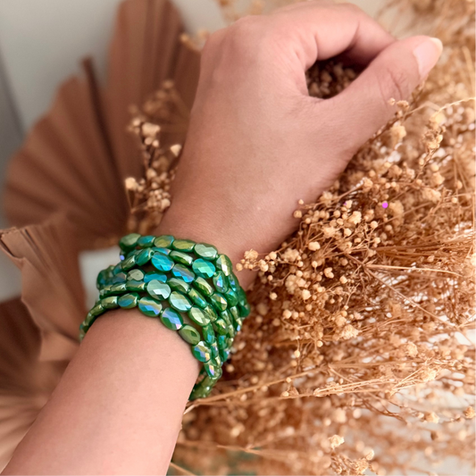 Forest Glass Bracelet
