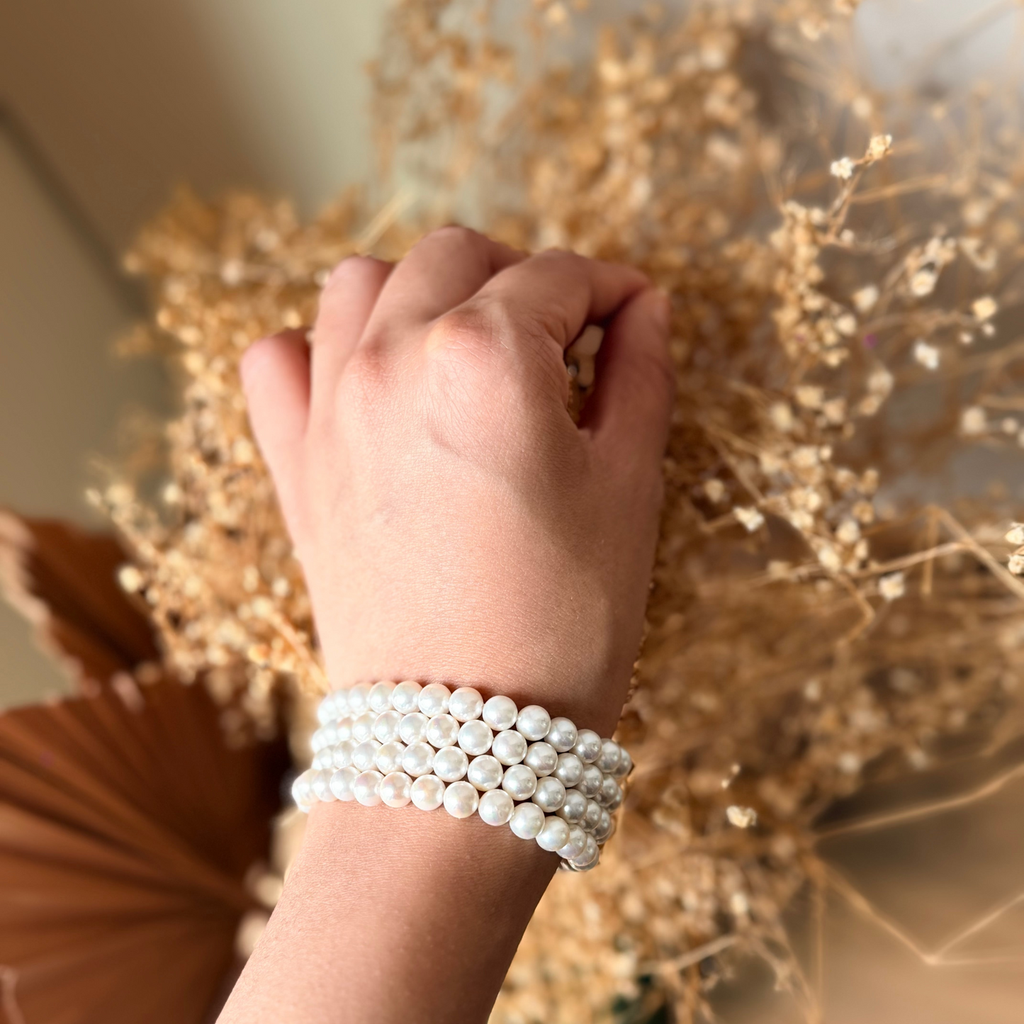 Statement Pearl Bracelet