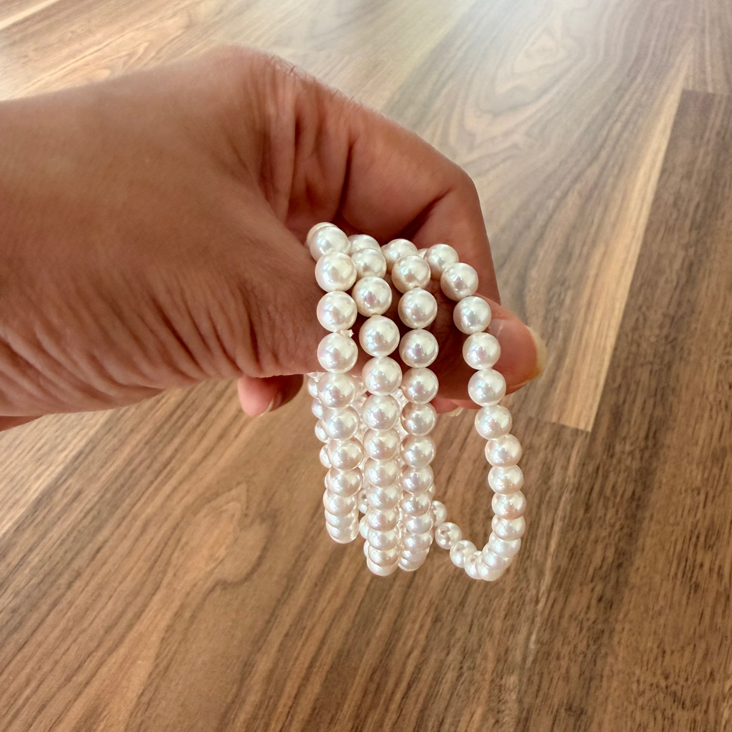 Statement Pearl Bracelet