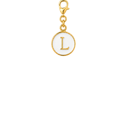 L Initial Charm - Candy Coat