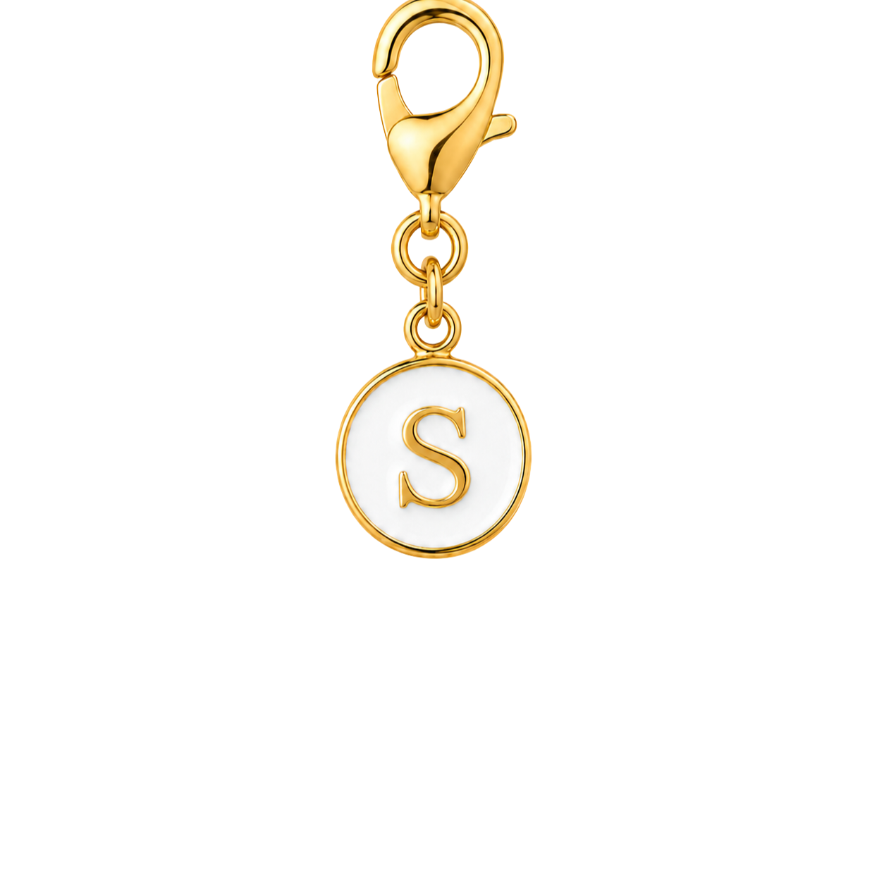 S Initial Charm - Candy Coat