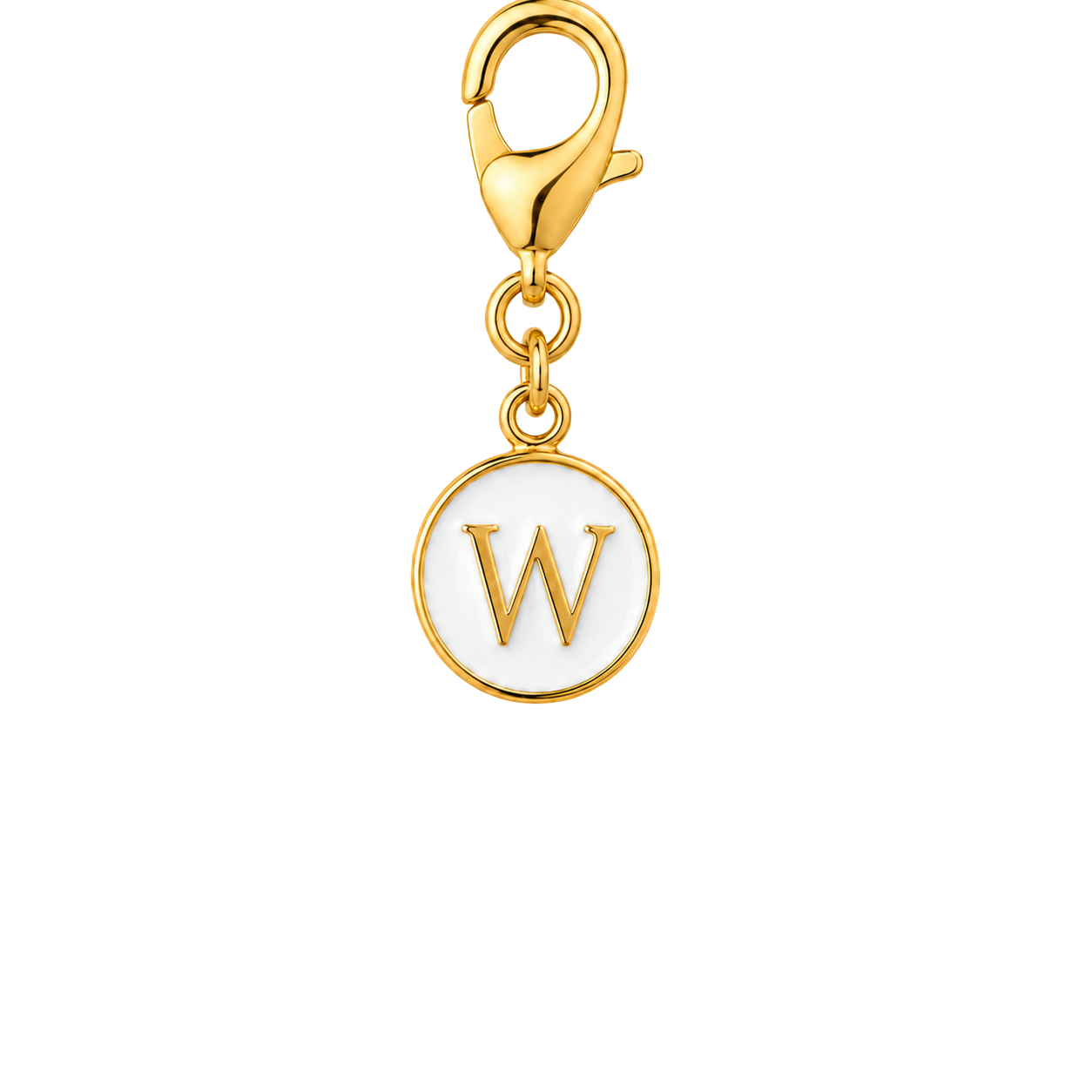 W Initial Charm - Candy Coat