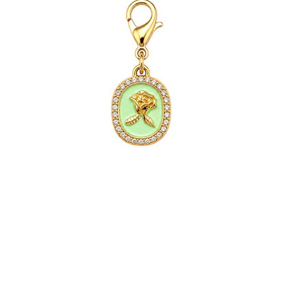 Vintage Rose Charm