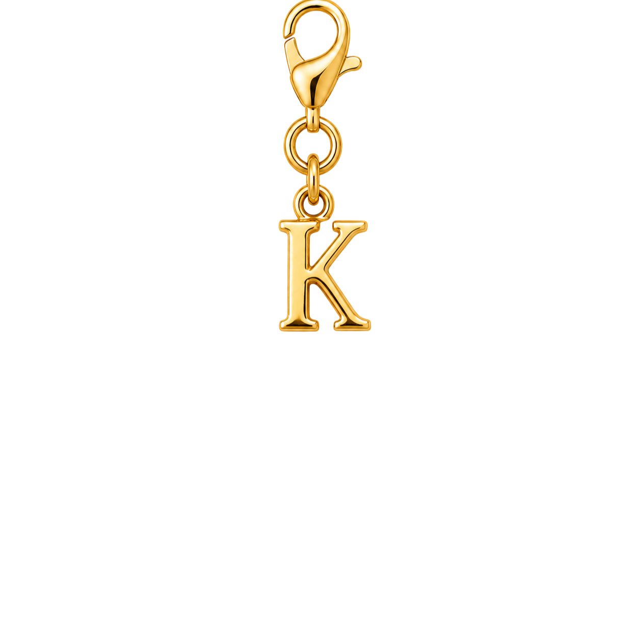 K Initial Charm - Gold Standard