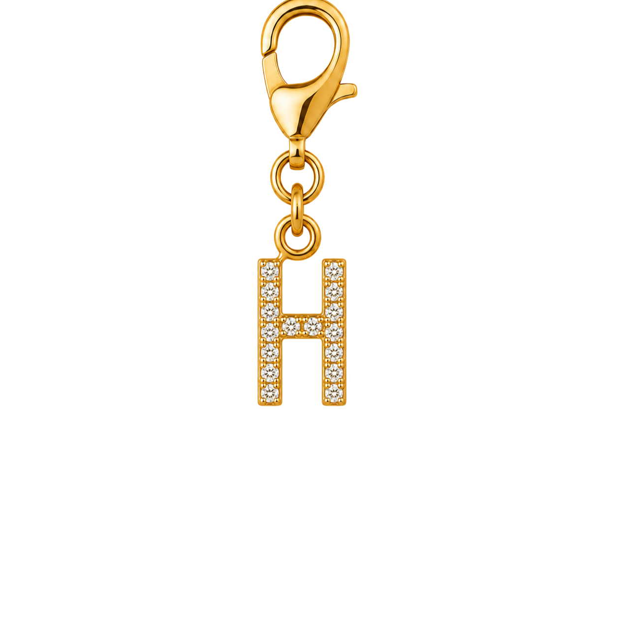 H Initial Charm - Sparkle