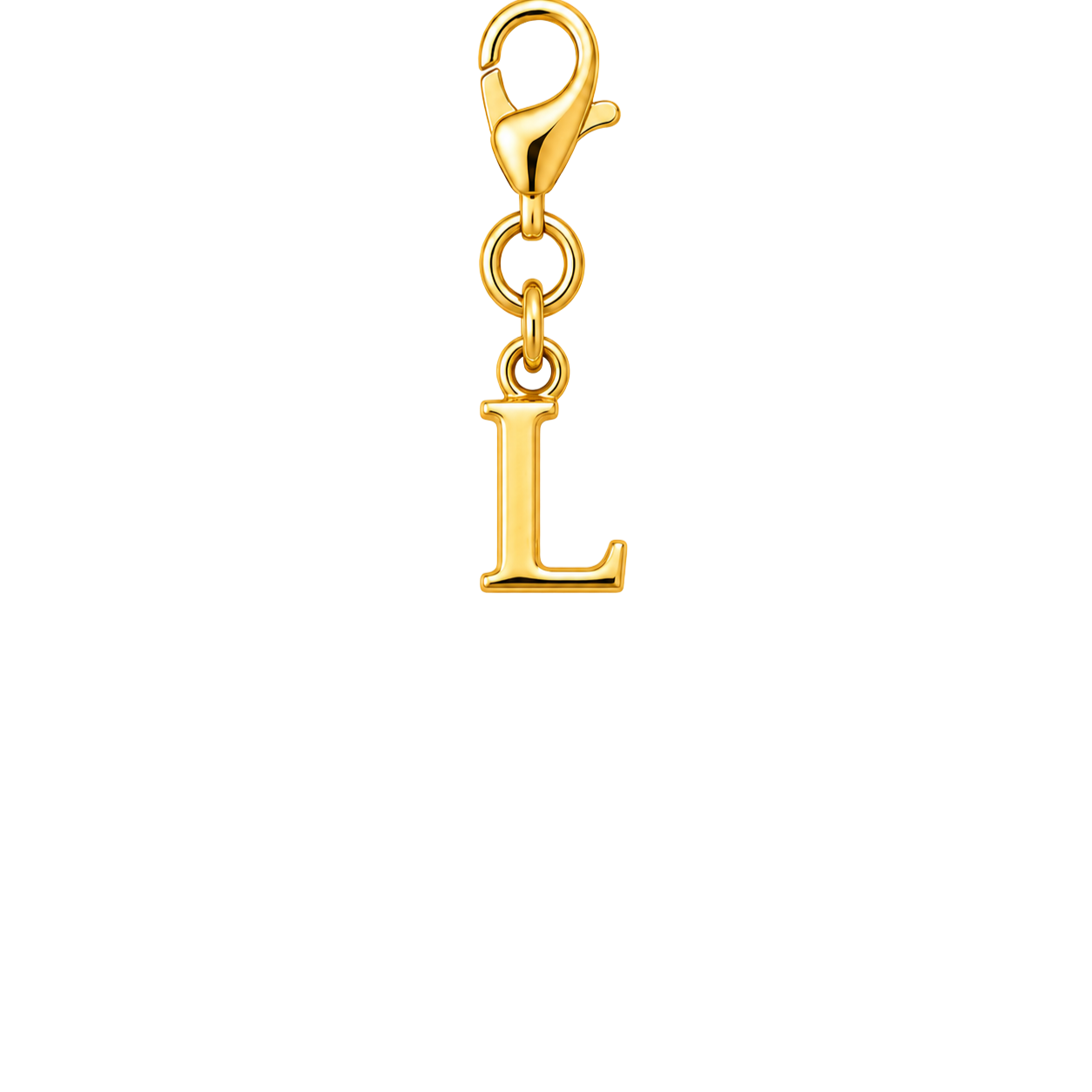 L Initial Charm - Gold Standard