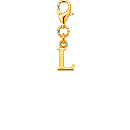 L Initial Charm - Gold Standard