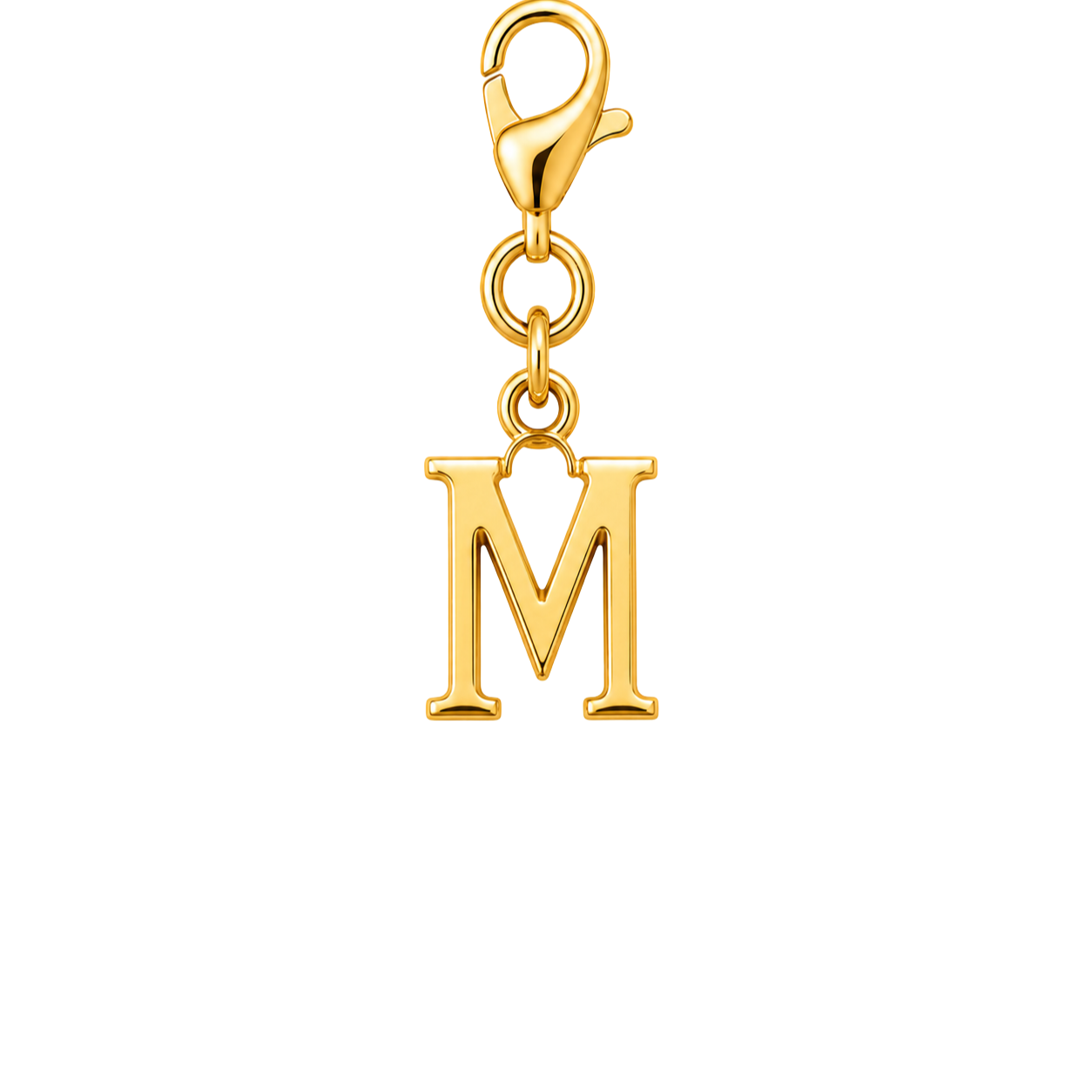 M Initial Charm - Gold Standard
