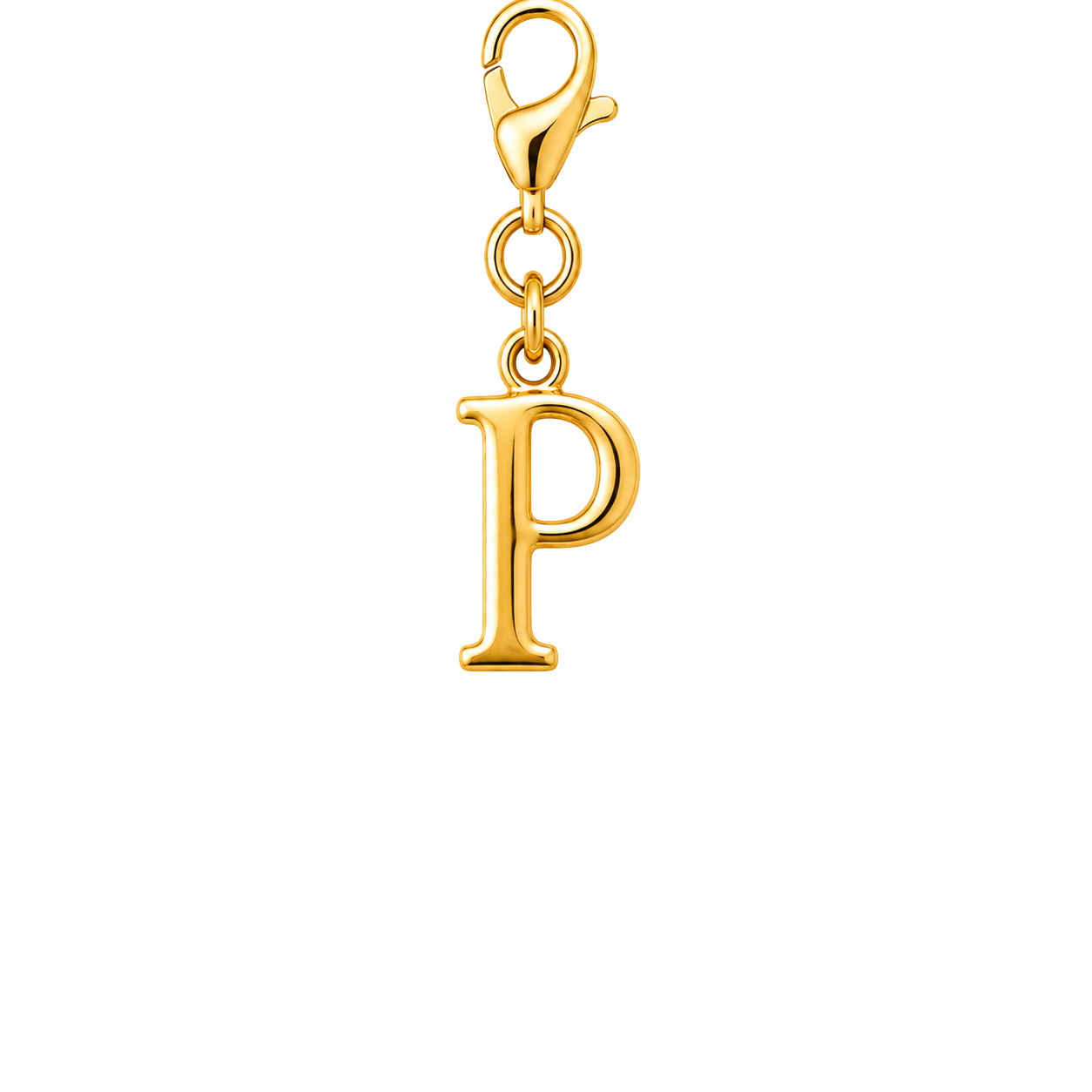 P Initial Charm - Gold Standard