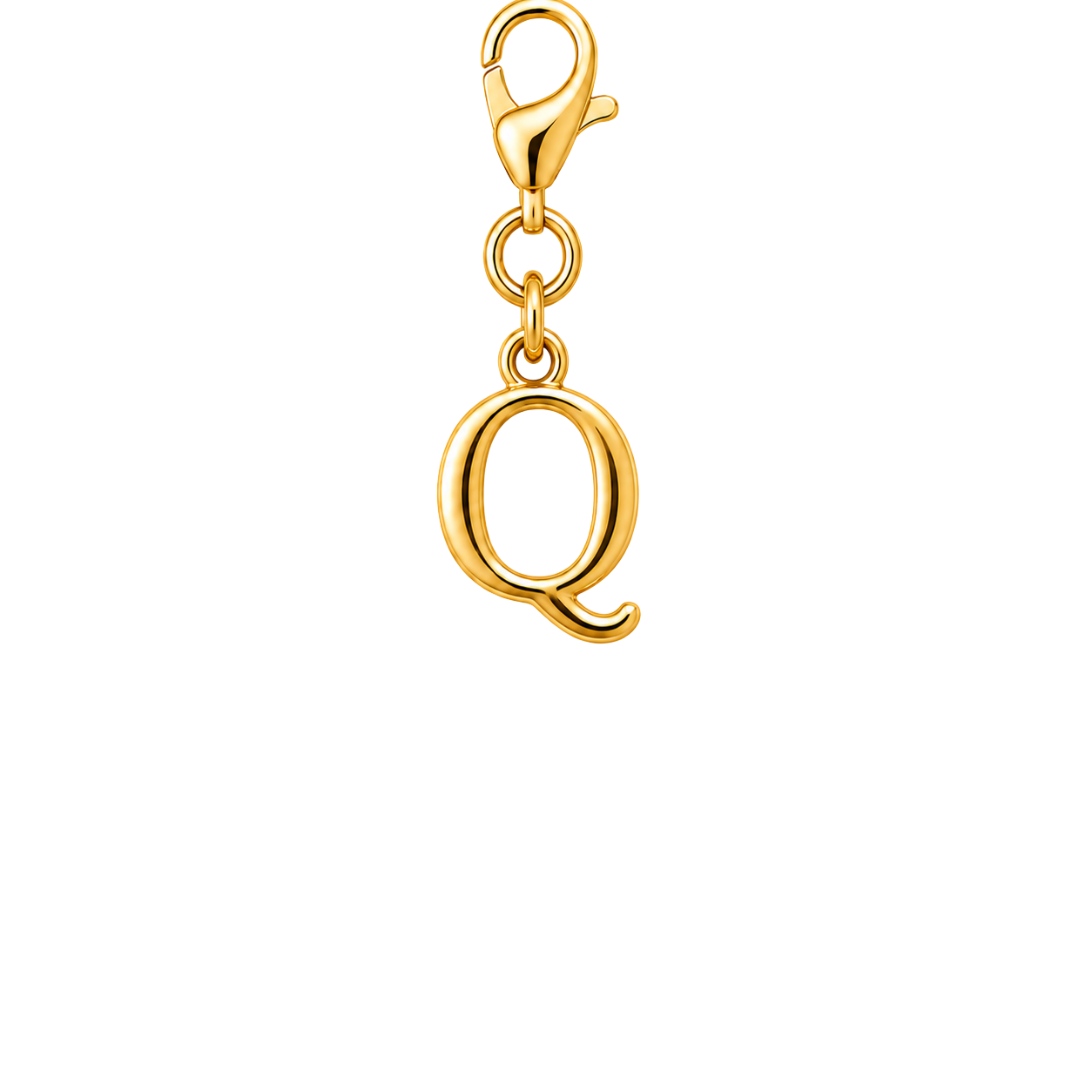 Q Initial Charm - Gold Standard