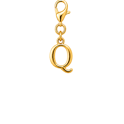 Q Initial Charm - Gold Standard