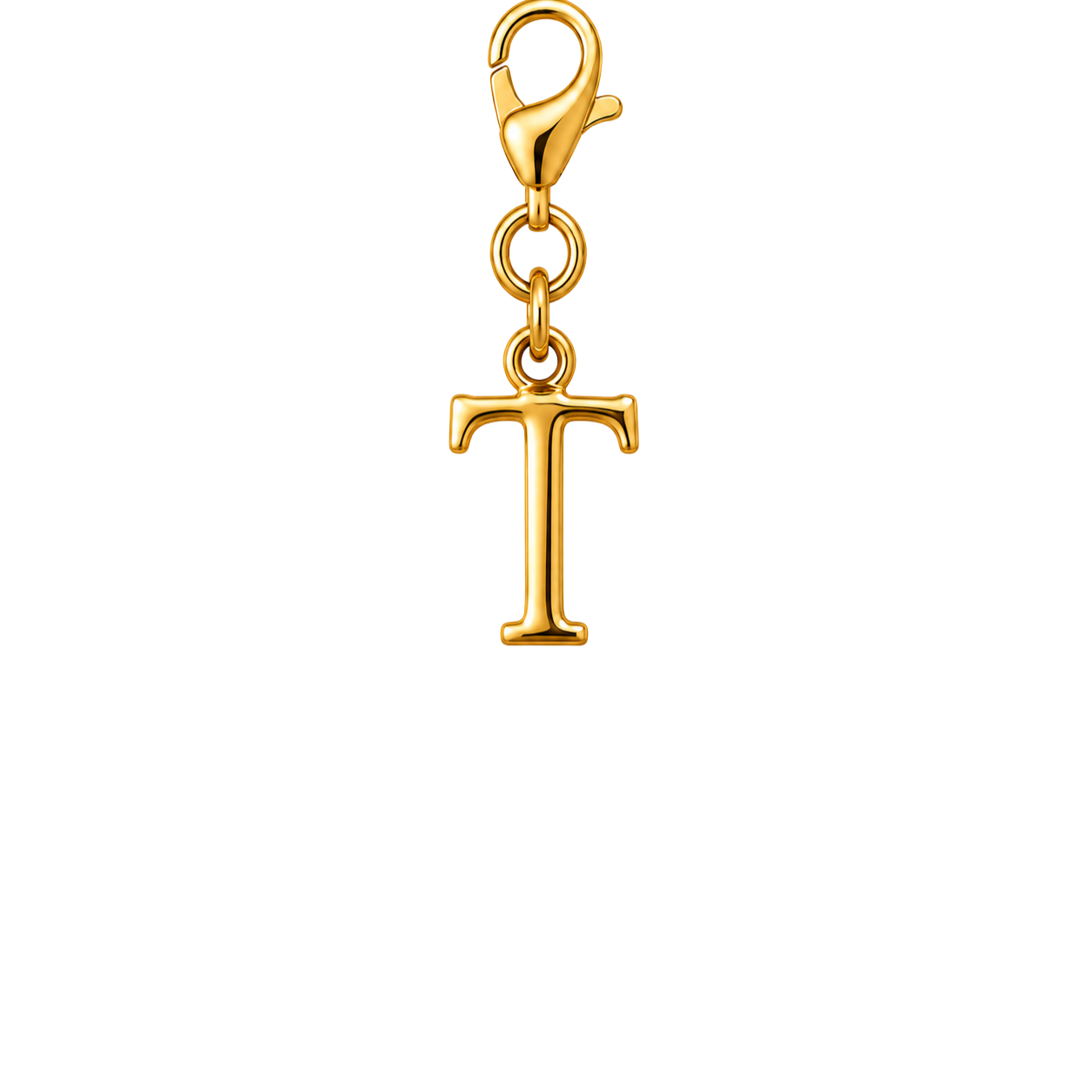 T Initial Charm - Gold Standard