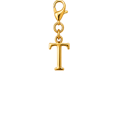 T Initial Charm - Gold Standard